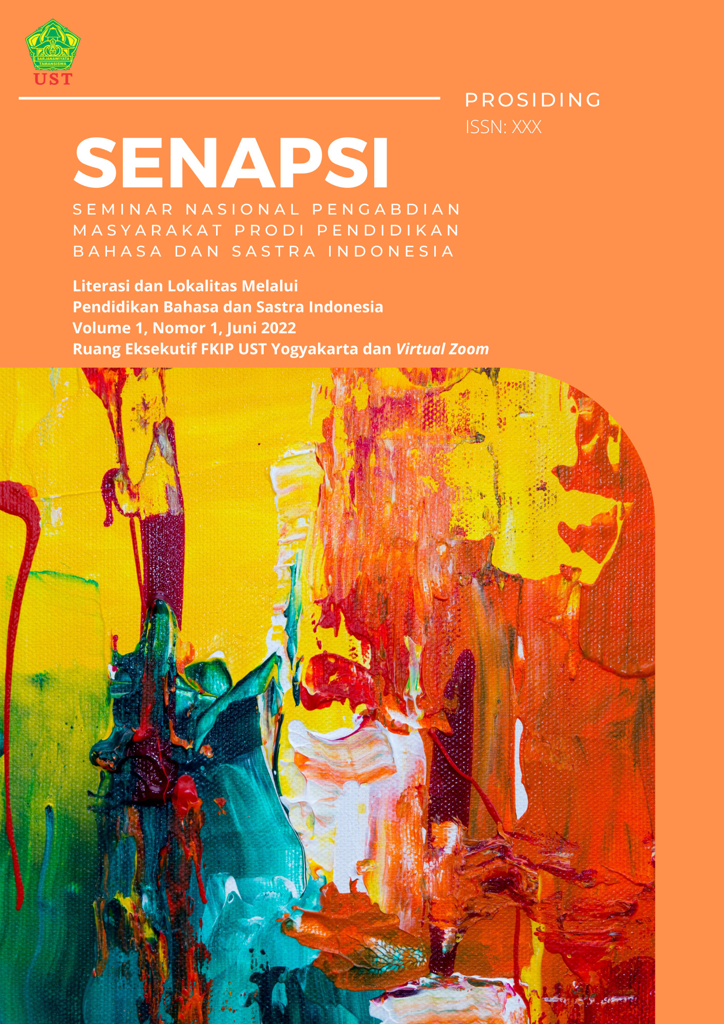 					Lihat Vol 1 No 1 (2022): SENAPSI: Literasi dan Lokalitas Melalui Pendidikan Bahasa dan Sastra Indonesia
				